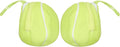 PetDroid 2 Pack Replacement Dog Ball Tennis Plush Cover by Petdroid