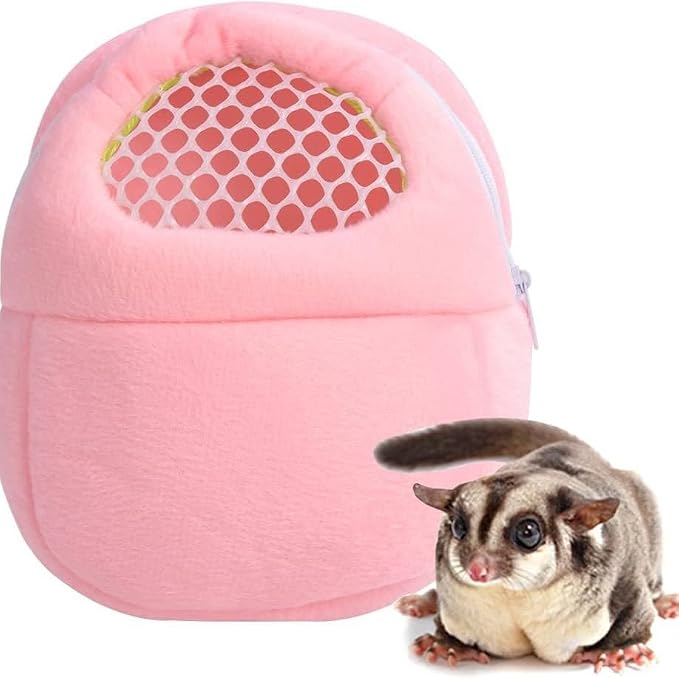 Pet Carrier Backpack for Small Animals, Travel Handbag for Cat, Guinea Pig - Image 3