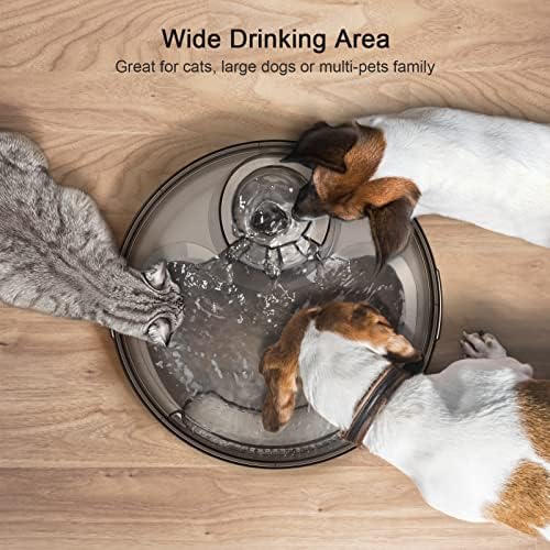 NPET DF10 170oz/1.3Gallon/5L Large Automatic Pet Water Dispenser Water Fountain - Image 4