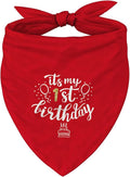 Birthday Dog Bandana, It's My 1 st Birthday Pet Costumes, Adjustable by Unknown