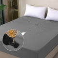 Waterproof Mattress Protector Full, Fitted Sheet Style Breathable Mattress Cover by OHANO
