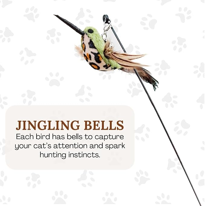 Interactive Bird Simulation Cat Toy Set Interactive Cat Toys - Image 9