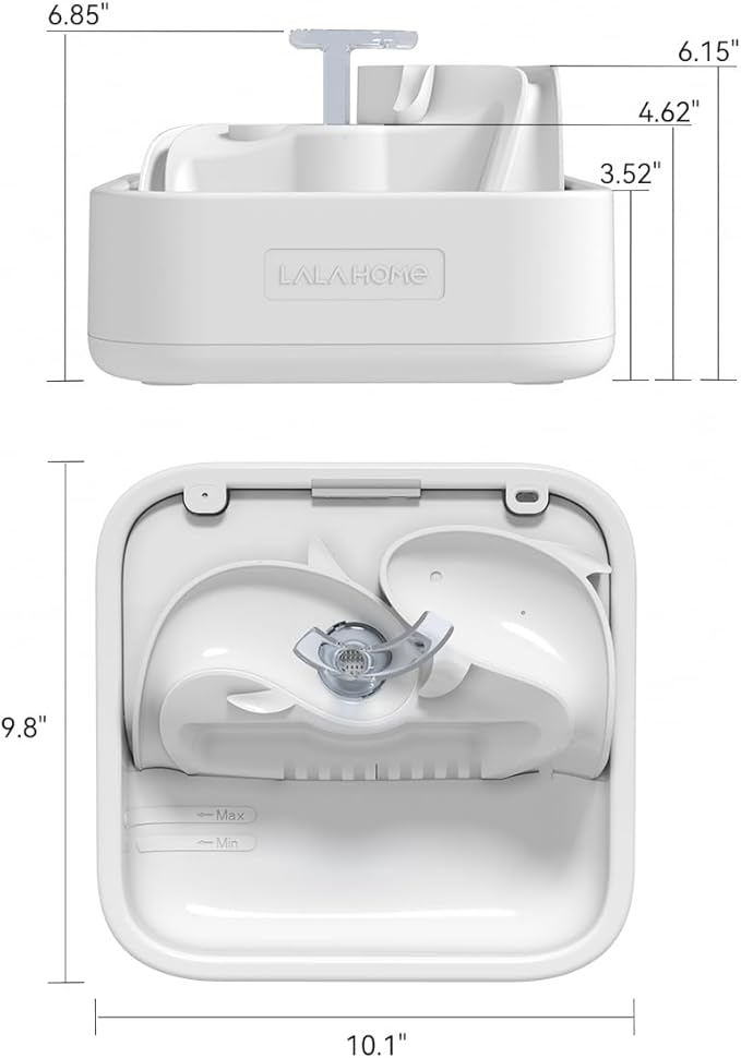 Oxygen-Riched Water Fountain for Cats Drinking Healthy, Pet Water Dispenser - Image 8