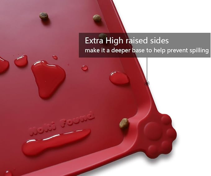Hoki Found L Silicone Pet Food Mats Tray - Image 2