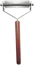 Mars Coat King Double Wide Dematting Undercoat Grooming Rake Stripper Tool by MarsCoatKing