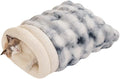 Self-Warming Cat Sleeping Bag, Enclosed Hooded Snuggle Sack by COZYHOMECHICSTYLE