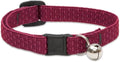 LupinePet Eco 1/2" Berry Cat Safety Collar by LupinePet