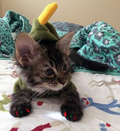 Candy Cane Combo Soft Nail Caps Cats Claws 40pk Medium Size - Image 3