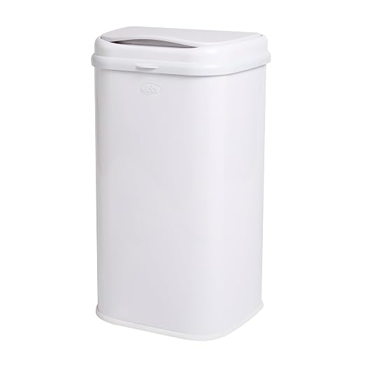 Ubbi Stainless Steel Venti Diaper Pail, Odor Locking, No Special Bag Required by Ubbi