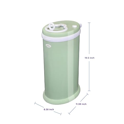 Ubbi Steel Diaper Pail, Odor Locking, No Special Bag Required, Award-Winning - Image 2