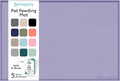 Dog Food Mat - 28x18 Raised Edges Dogs Mat by PETHAPPILY