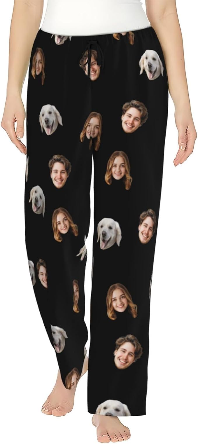Personalized Pajama Pants For Men Women Custom Pajama Pants by Unknown