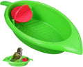 TEHAUX Parrot Bathing Toy Large Capacity Bird Bath Tub by TEHAUX
