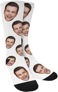MyPupSocks Custom Personalized Photo Pet Face Socks, Cat and Dog Tracks Paws by MyPupSocks