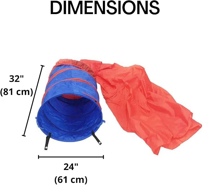 Midlee Dog Agility Chute Tunnel Training Equipment - Image 9