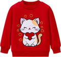 Toddler Baby Girls Cotton Sweater, Long Sleeve Crewneck Sweatshirt Pullover by Unknown