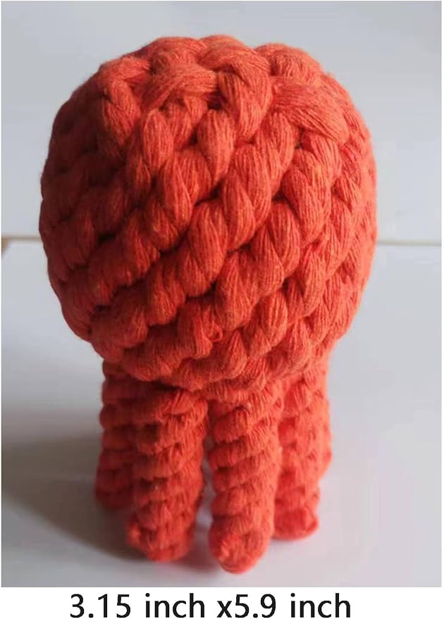 Dog Toys Puppy Teething Chew Toys, Dog Rope Toys, Cat Chew Toys, Safe Braided - Image 3
