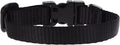 LupinePet Basics 1/2" Black 6-9" Adjustable Collar by LupinePet