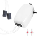 AQUANEAT Aquarium Air Pump for 20-210 Gallon Tank, Fish Air Bubbler, Hydroponic by Aquaneat