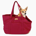 Plush Dog Purse Carrier for Small Dogs, Soft Dog Tote Bag by NoblePup