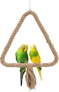 Bird Rope Swing Toy Parrot Climbing Perch Stand by Wontee