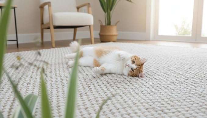 Premium Brazilian Cat Scratcher Mat – 24'' x 16'' Natural Fiber 100% Sisal - Image 7