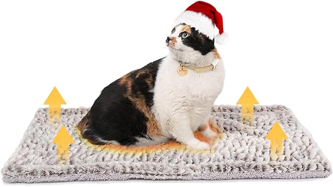 Self Heating Cat Pad Self Warming Bed 27.5" x 18.5" Thermal Heated Cat Mat - Image 7