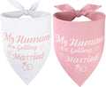 SZEE Bridal Shower Gifts for Bride, 2 Pack My Humans are Getting Married Dog by SZEE