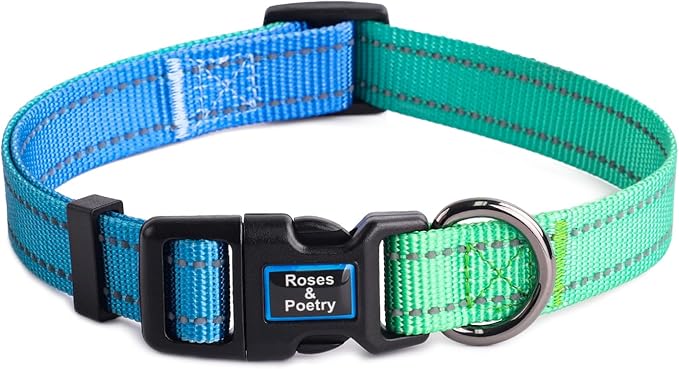 Roses&Poetry Small Dog Collar, Adjustable Personalized Durable Pet Collars - Image 7