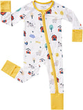 pureborn Baby Infant Boys Girls Sleeper Snug Fit Viscose from Bamboo Pajamas by pureborn
