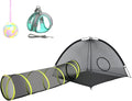 Outdoor Cat Enclosures Indoor, Portable Mesh Tent, Playhouse by Wilwolfer