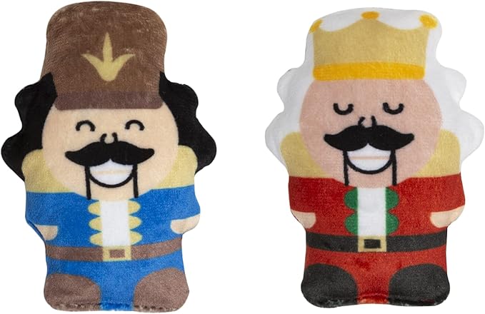 Pearhead Holiday Nutcrackers Cat Toy Set, Christmas Pet Owner Gift, Interactive by Pearhead