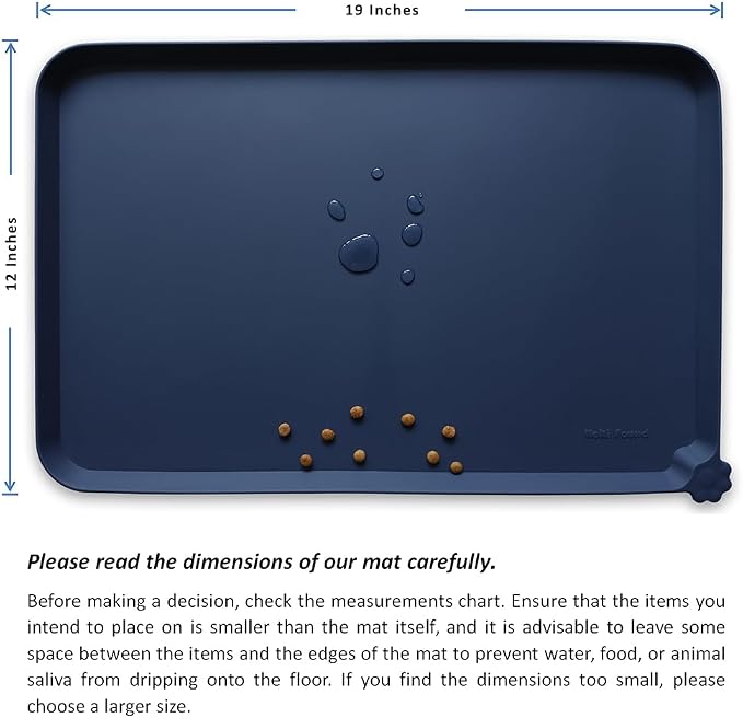 Hoki Found Silicone Pet Food Mats Tray - Image 5