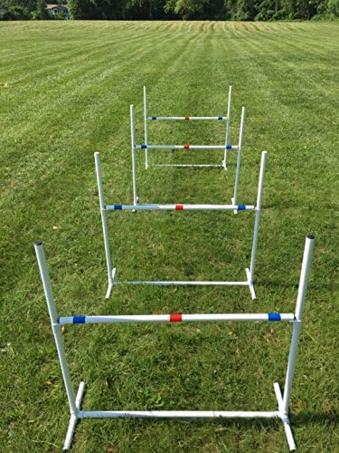 Dog Agility Travel Jump Set 4 Bar Jumps Total - Image 4