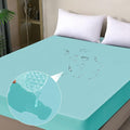 Twin Mattress Protector Waterproof, Fitted Sheet Style Breathable Mattress Cover by OHANO