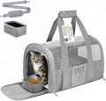 Airline Approved Cat Carrier, Soft-Sided Pet Travel Carrier by Simpelg