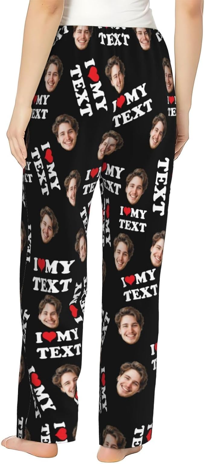 Personalized Pajama Pants For Men Women Custom Pajama Pants - Image 3