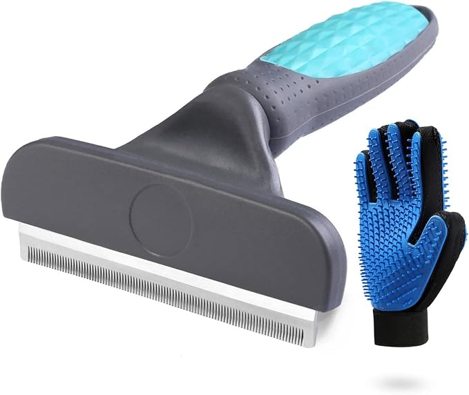 Dog Brush for Shedding Short Haired Dogs, Undercoat Deshedding Tool Set by Beiker