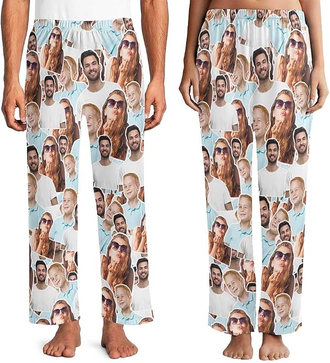 Custom Pajamas Pants with Photo by Unknown