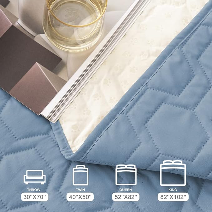 Waterproof and Anti-Slip Dog Bed Cover and Pet Blanket Sofa Pet Bed Mat ，car - Image 6