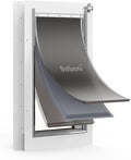 Baboni 3-Flaps Pet Door for Interior and Exterior Doors, Steel Frame and by Baboni