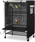 Universal Bird Cage Cover, Dark Colored Drape by DECKALY