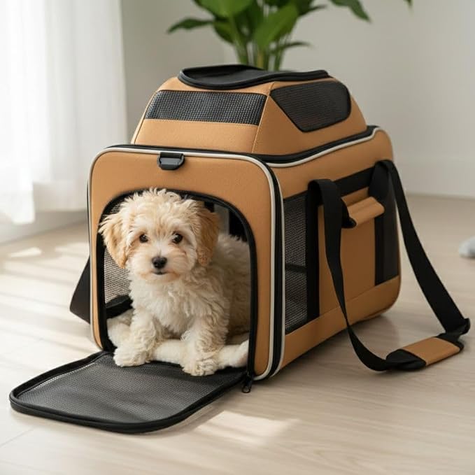 Cat Carrier Dog Carrier Airline Approved, Pet Carrier - Image 3