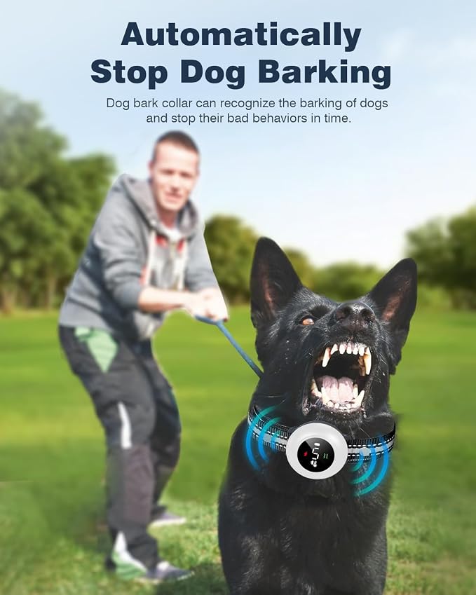 2-in-1 Dog Shock Collar & Dog Bark Collar - Image 3