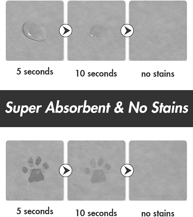 Absorbent Dog Water Mat-Dog Mat - Image 2
