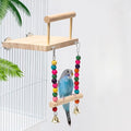 Bird Perches Platform Swing Parakeet Toys by DEFKIYT