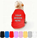 Custom Dog Shirt Pet Clothes Breathable Shirts by Plmoknijb