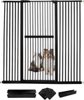Lumizone Extra Tall Cat Gate 61.02" High Pressure Mounted Extra Wide by Lumizone