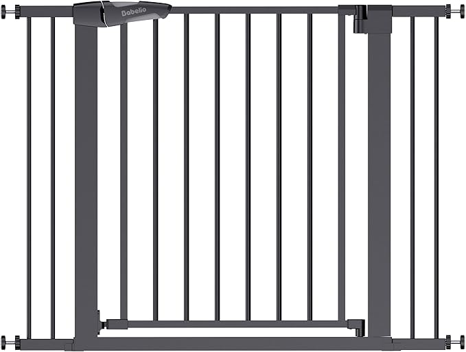 Babelio Baby Gate, 29-43" Auto-Close Easy Install Pet Gate, PressGuard P7 Extra by BABELIO