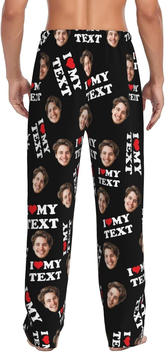 Personalized Pajama Pants For Men Women Custom Pajama Pants - Image 3